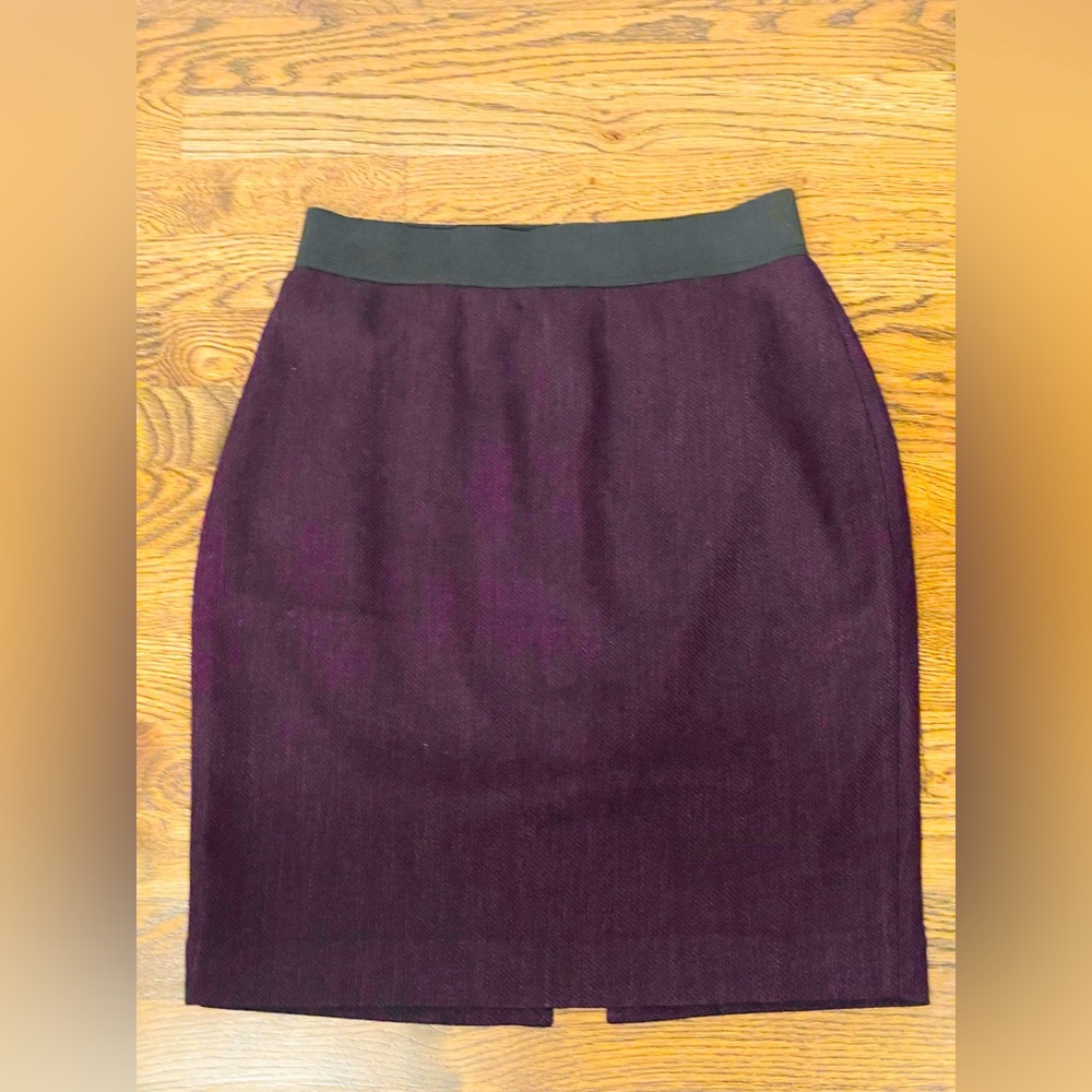 🐆Express Deep Purple Skirt - Leopard Print Lining